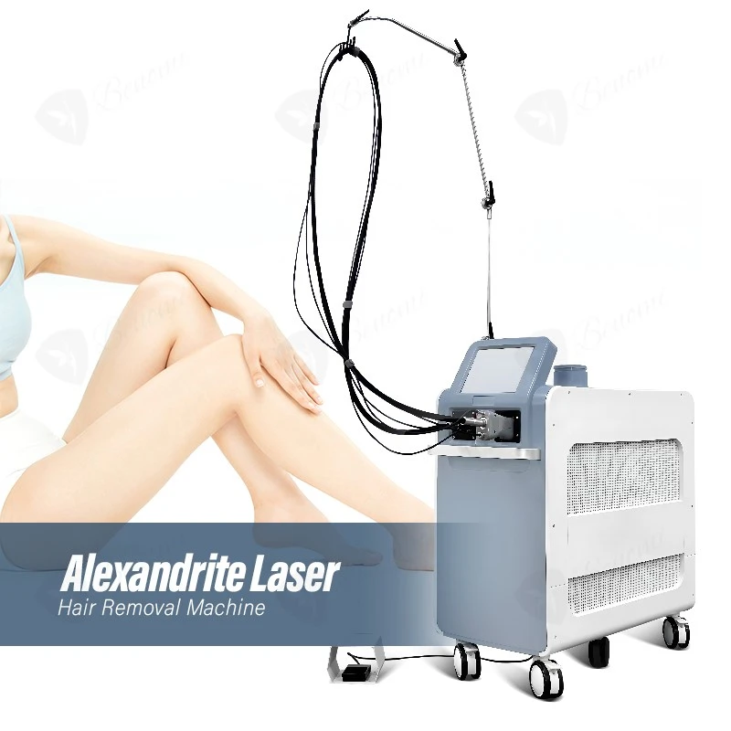 Alexandrite laser show