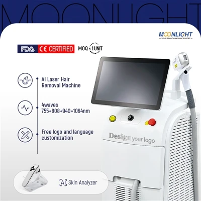 Penyingkiran rambut laser diod soprano
